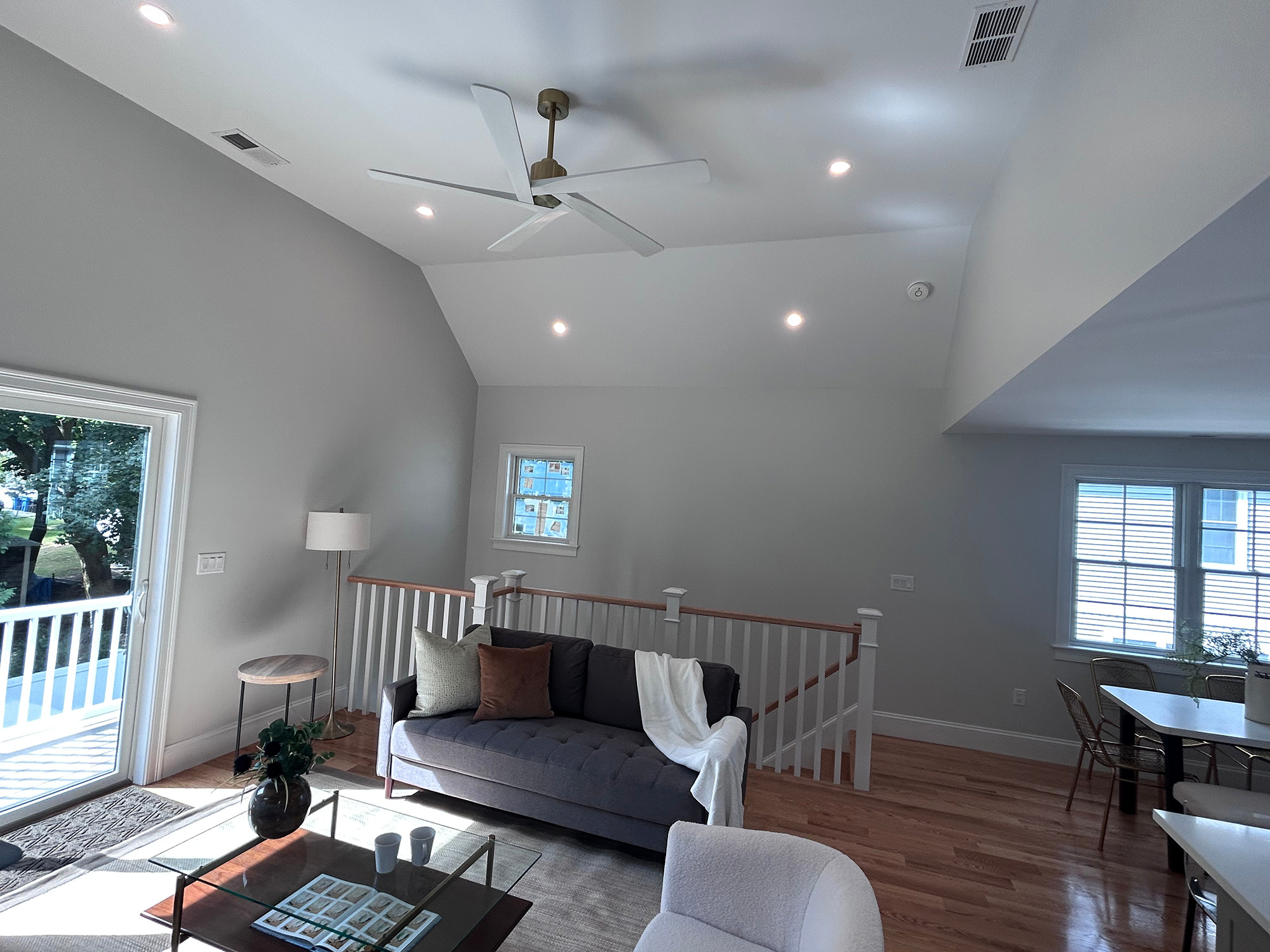 Electrical - Living Room Fan and Recessed Lighting
